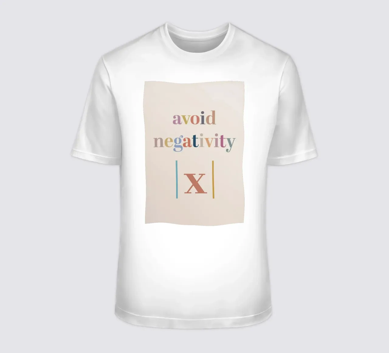 Evitare la negatività Valore assoluto t-shirt da Mildred Store