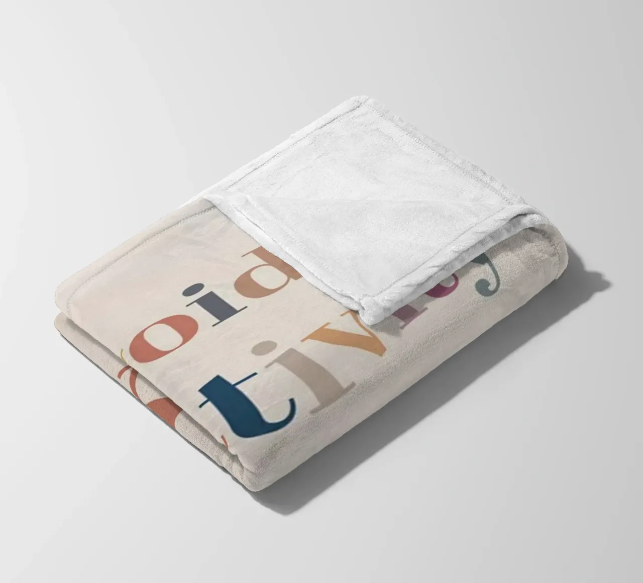 Avoid Negativity Absolute Value fleece blanket by Mildred Store