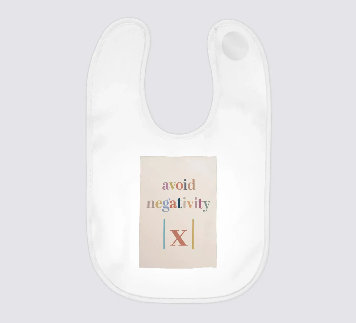 Negativität vermeiden Absoluter Wert Babylätzchen von Mildred Store