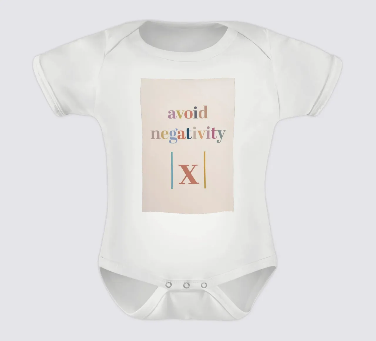 Avoid Negativity Absolute Value body bébé de Mildred Store