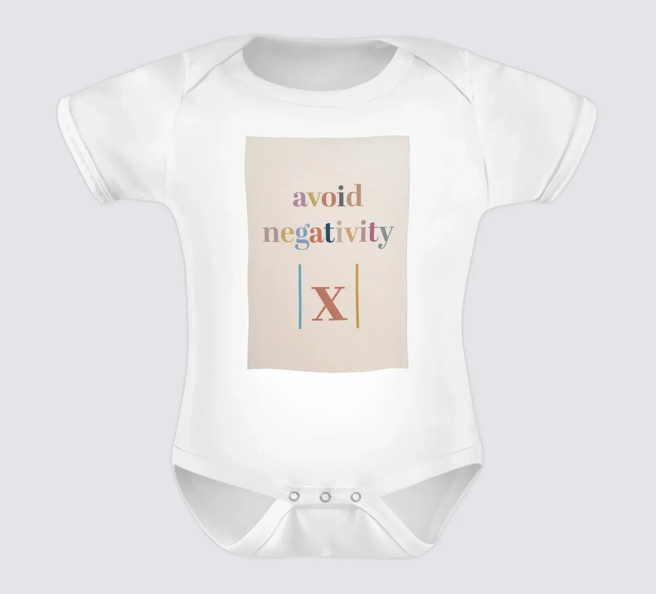 Avoid Negativity Absolute Value body bébé de Mildred Store