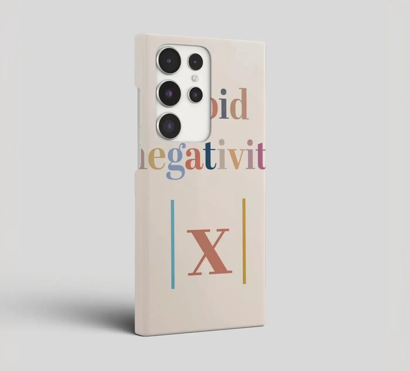 Avoid Negativity Absolute Value samsung phone case by Mildred Store