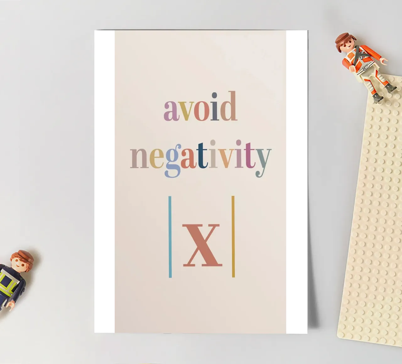 Avoid Negativity Absolute Value sticker sheet by Mildred Store