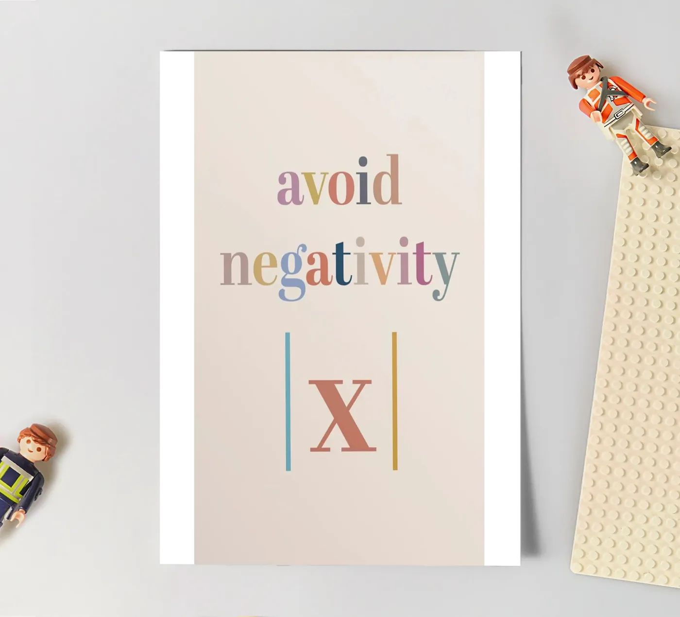 Avoid Negativity Absolute Value sticker sheet by Mildred Store