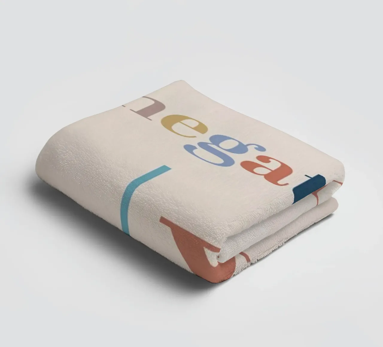 Avoid Negativity Absolute Value towel by Mildred Store