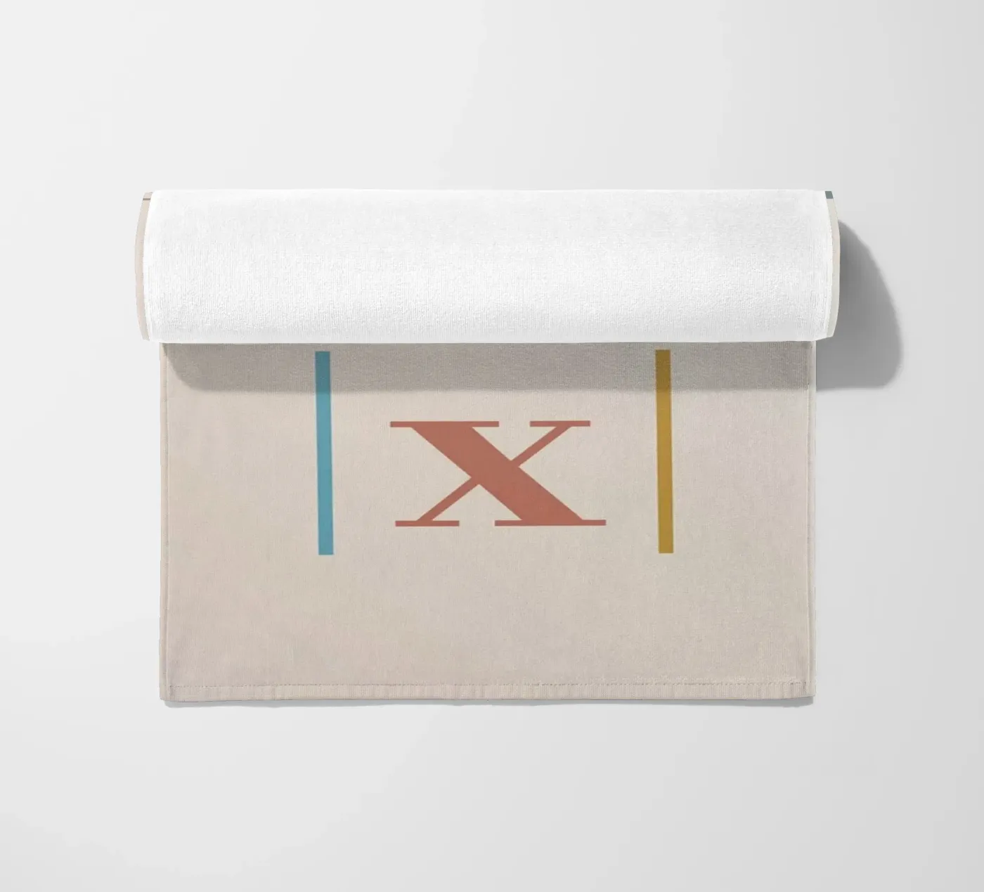 Avoid Negativity Absolute Value beach towel by Mildred Store