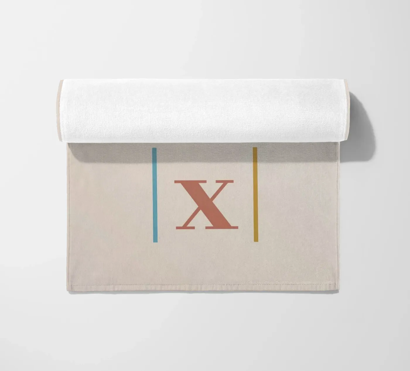 Avoid Negativity Absolute Value beach towel by Mildred Store