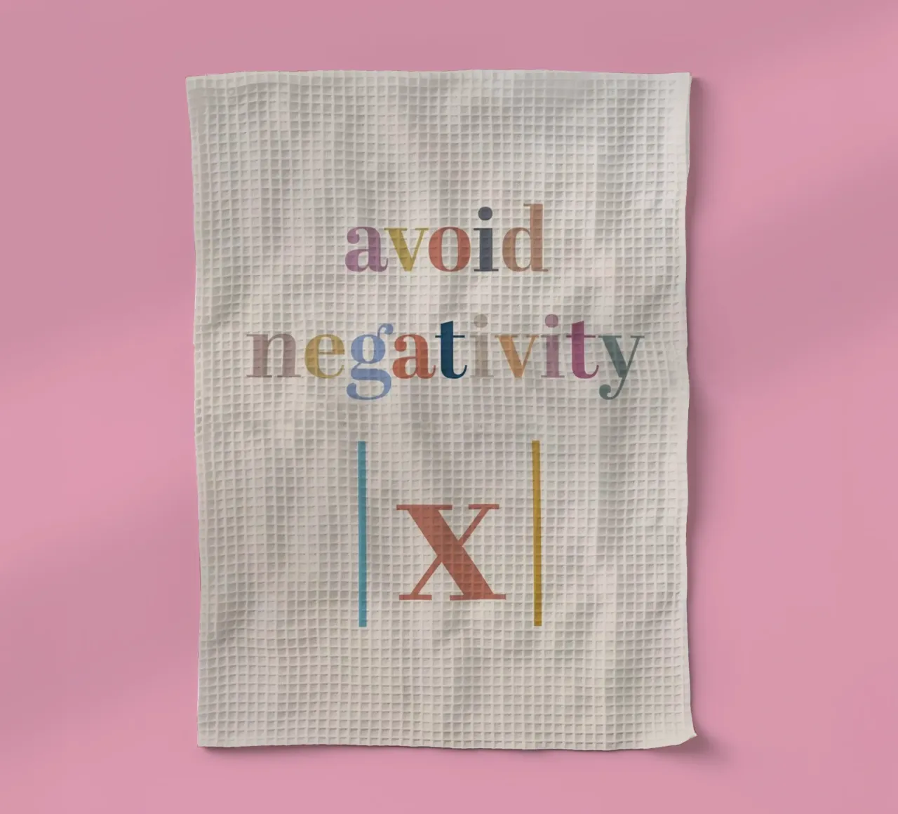 Avoid Negativity Absolute Value Geschirrtuch von Mildred Store
