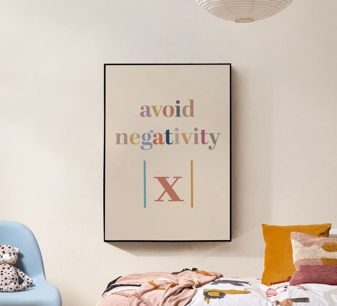Avoid Negativity Absolute Value acryl van Mildred Store