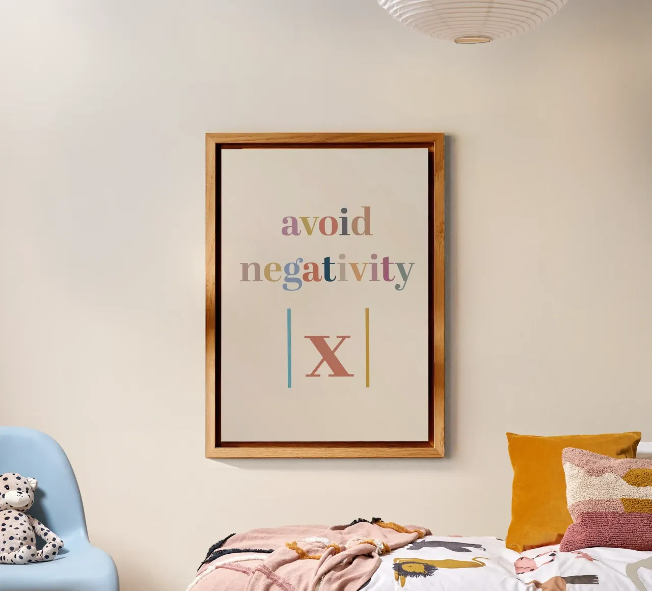 Avoid Negativity Absolute Value forex plate by Mildred Store