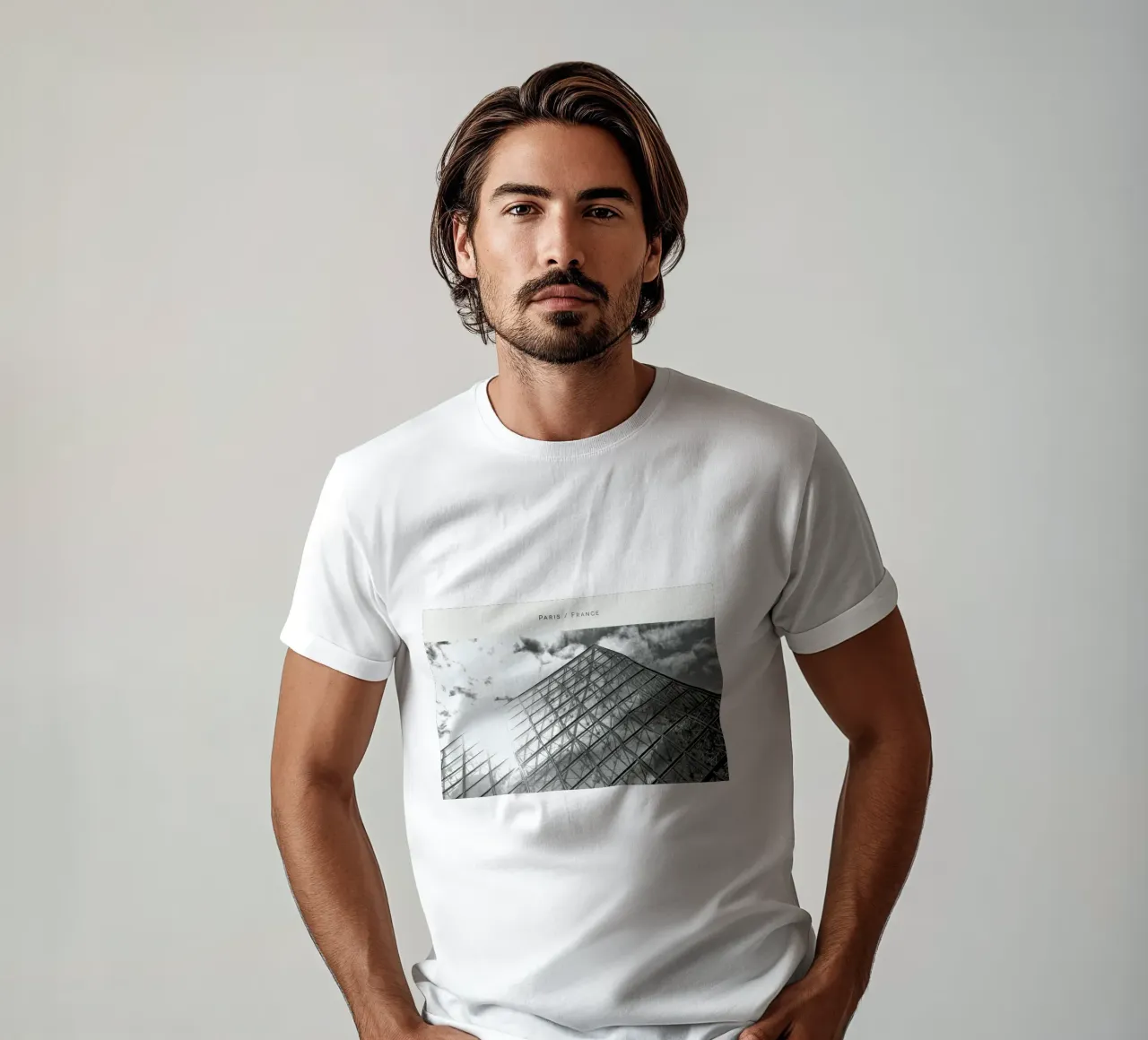Paris B&W t-shirt da In Full Color