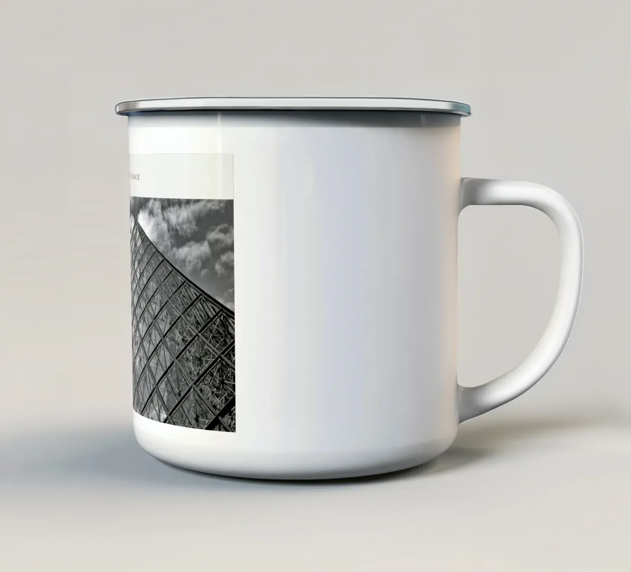 Paris B&W tazza in smalto da In Full Color