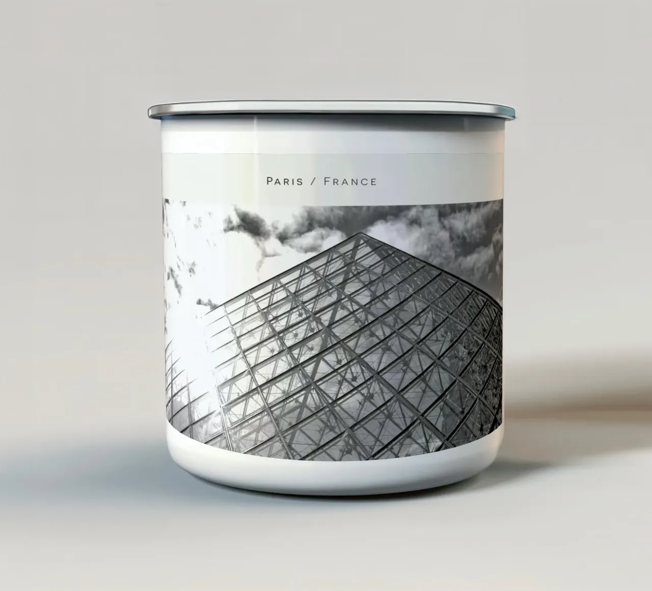 Paris B&W tazza in smalto da In Full Color