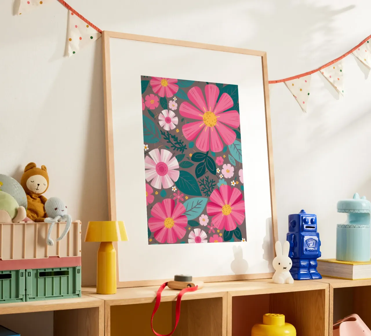 Tappeto Cosmos Rosa poster da Heaven Craft