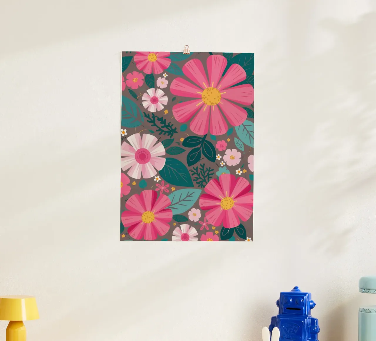Tappeto Cosmos Rosa poster da Heaven Craft