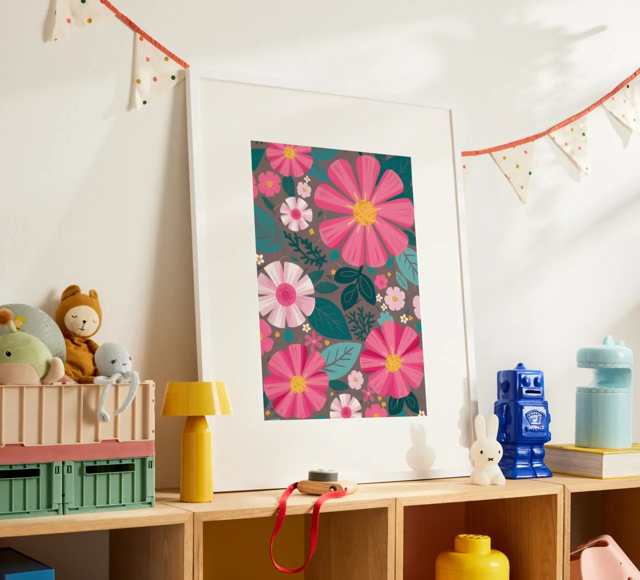 Tappeto Cosmos Rosa poster da Heaven Craft