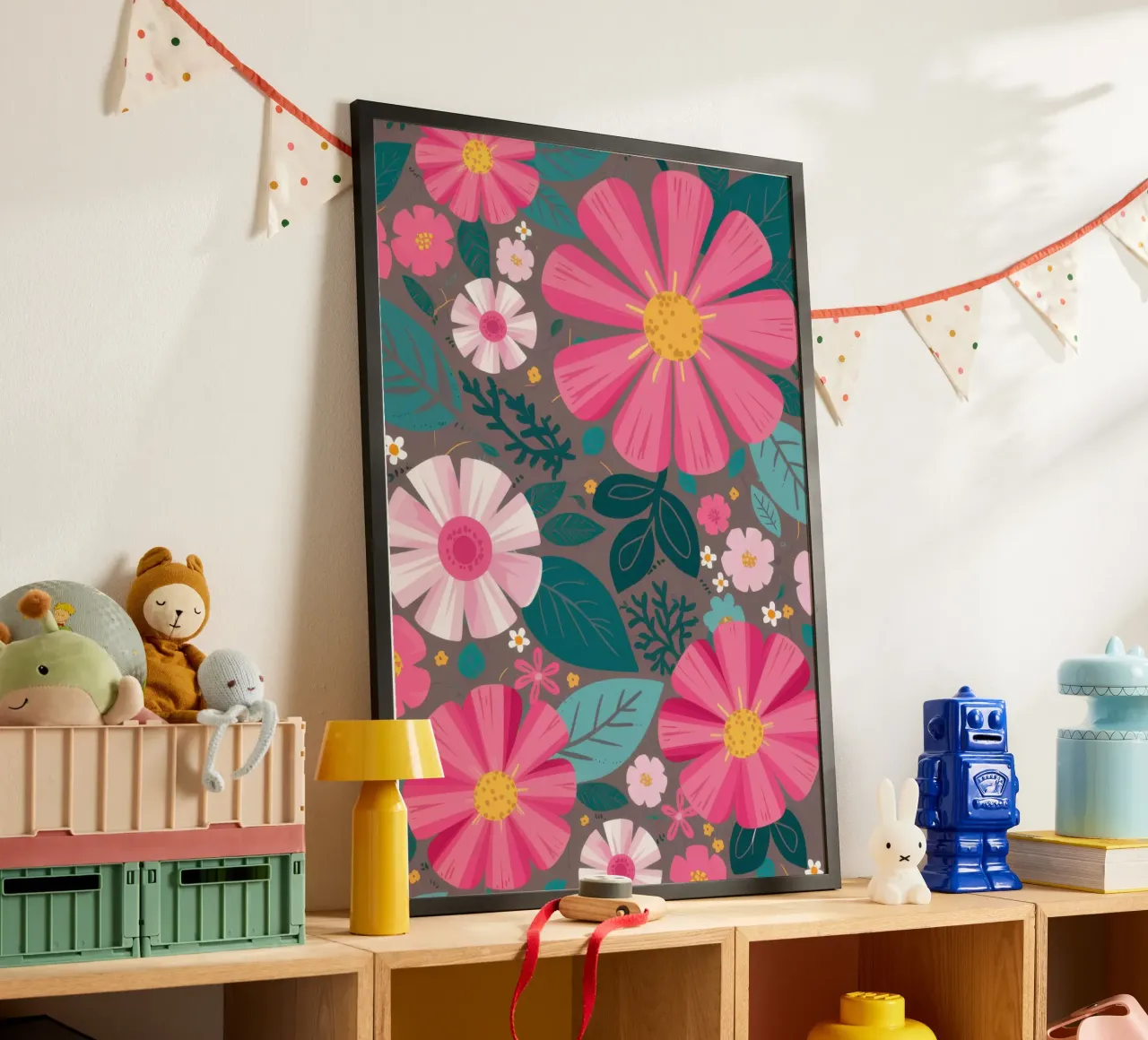 Tappeto Cosmos Rosa poster da Heaven Craft