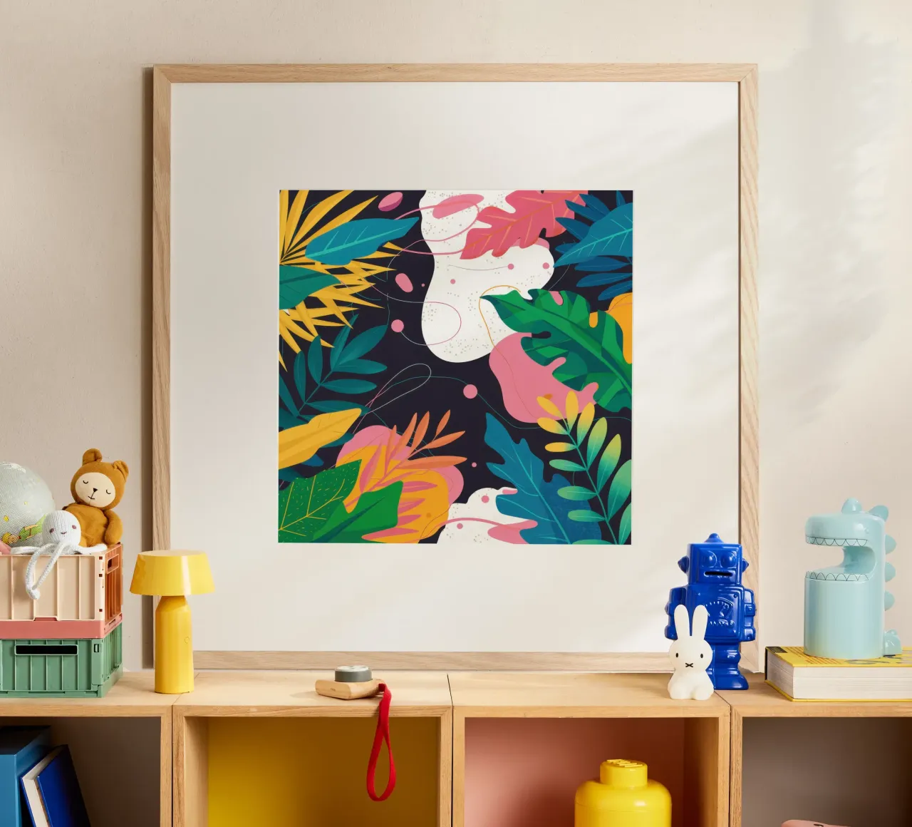 Dschungelkatze Tarnung Poster von Wish Studio