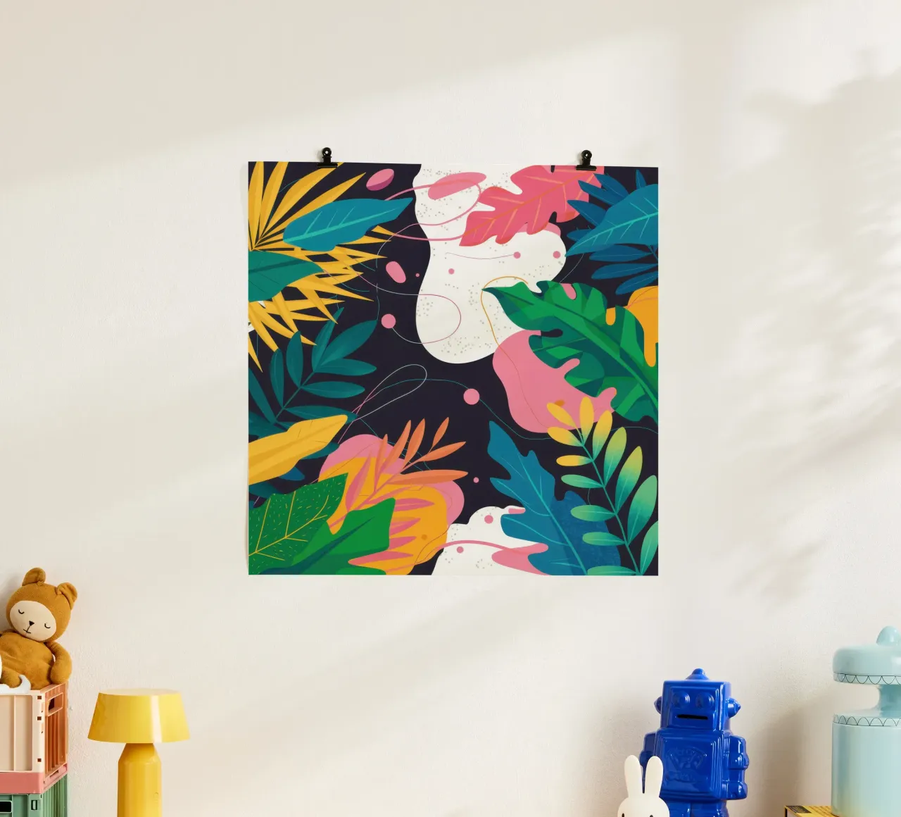 Dschungelkatze Tarnung Poster von Wish Studio