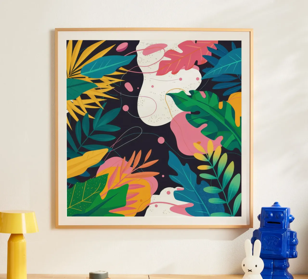 Dschungelkatze Tarnung Poster von Wish Studio