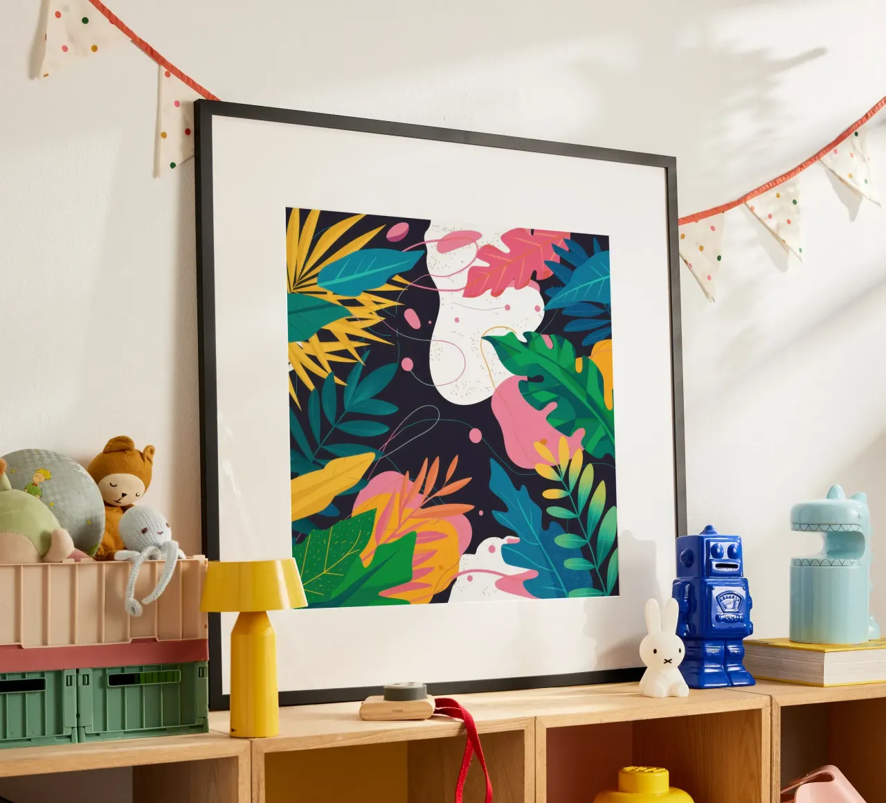 Dschungelkatze Tarnung Poster von Wish Studio
