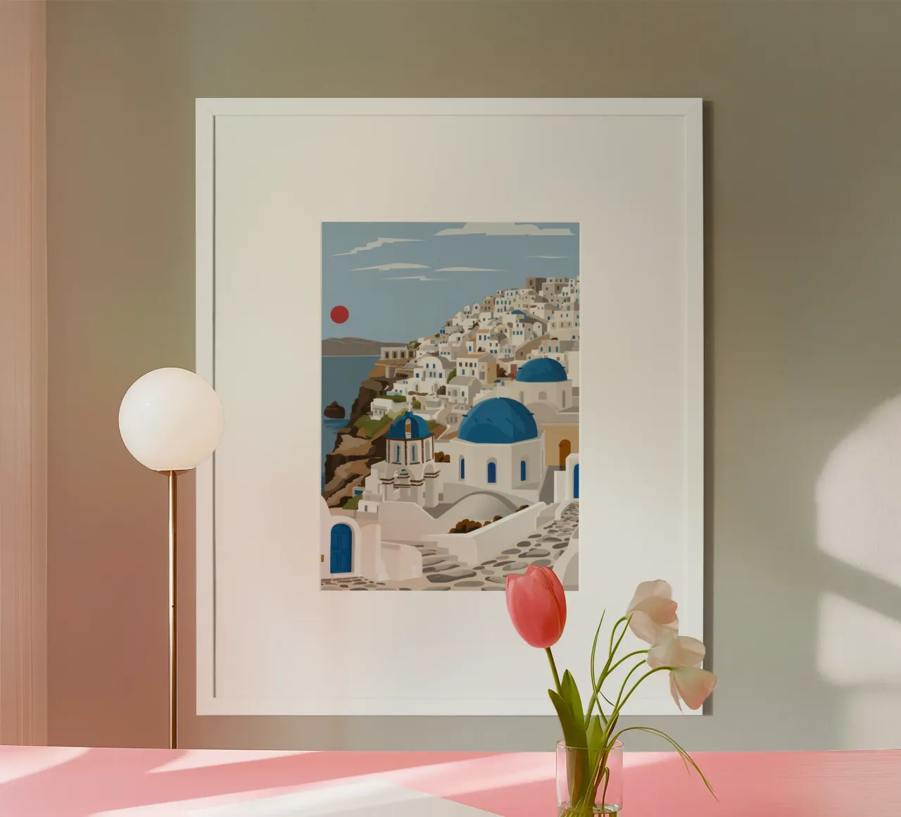 Sogni di imbiancatura greca poster da Echo Saber