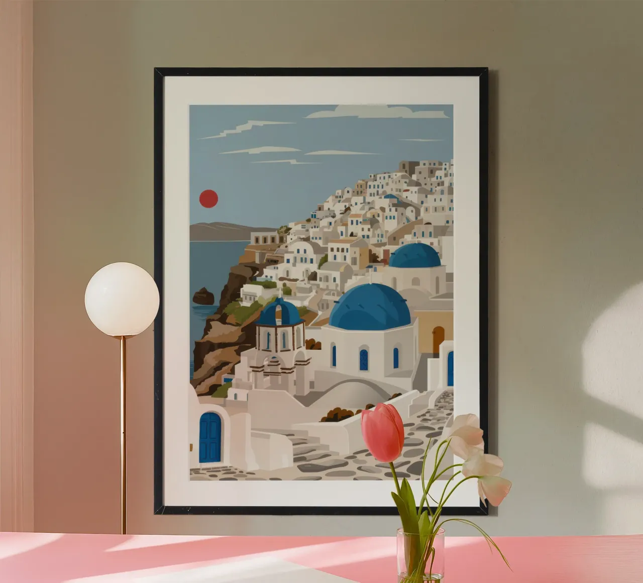 Sogni di imbiancatura greca poster da Echo Saber