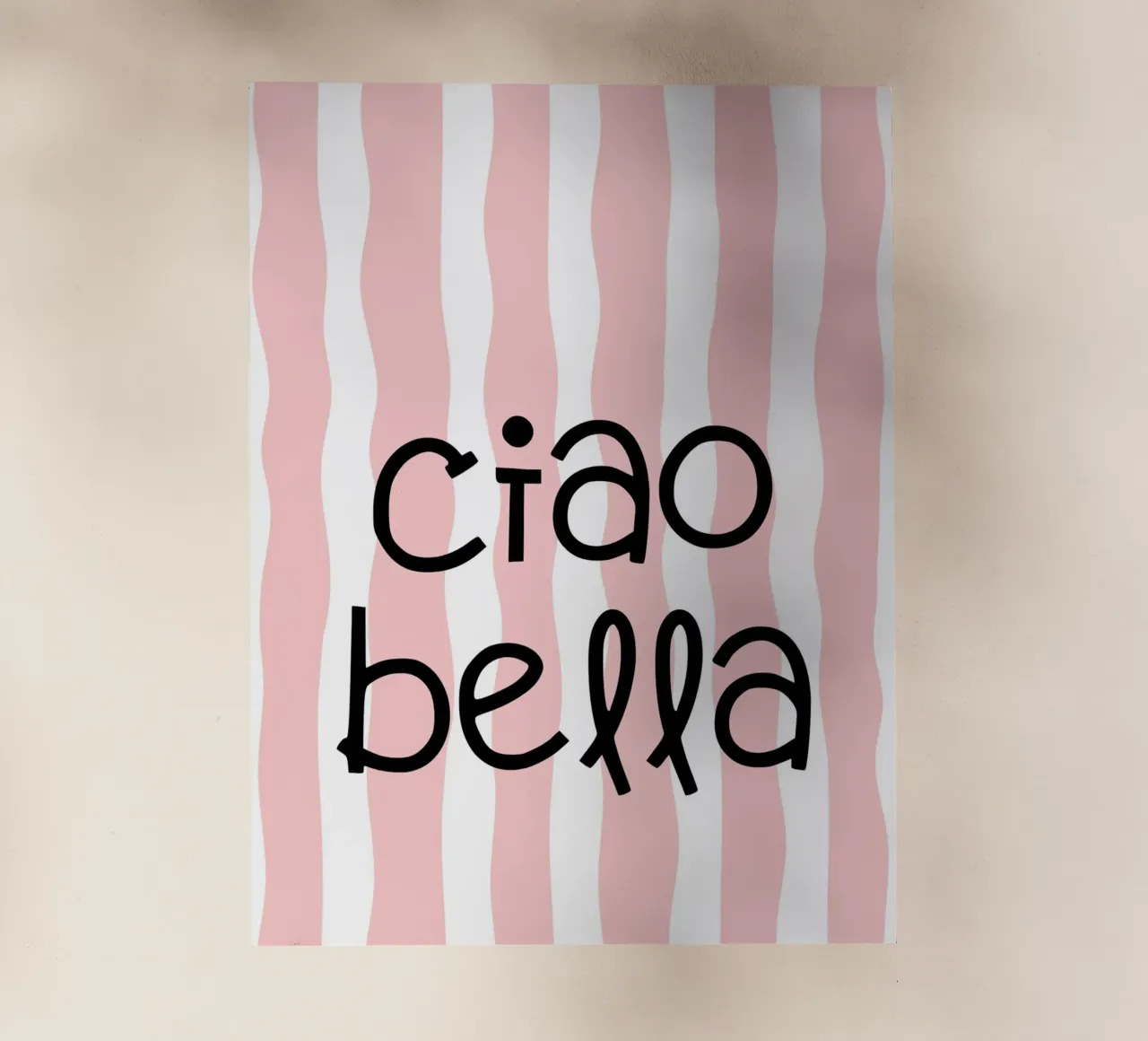 Ciao bella pellicola backlit da PinkCandyWalls