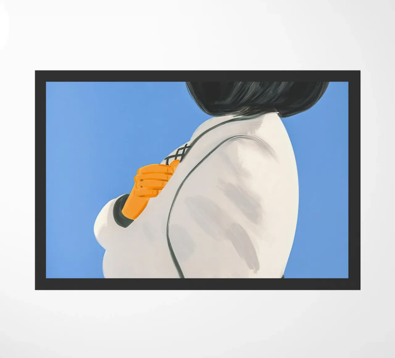Alex Katz Vivien in cappotto bianco zerbino da Marcobarshop