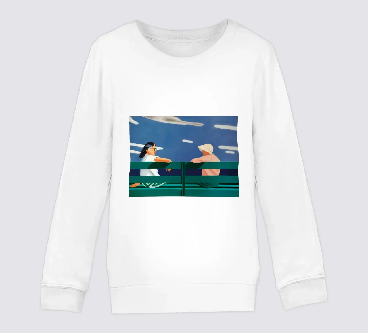 Alex Katz Ada e Louise felpa bambino da Marcobarshop