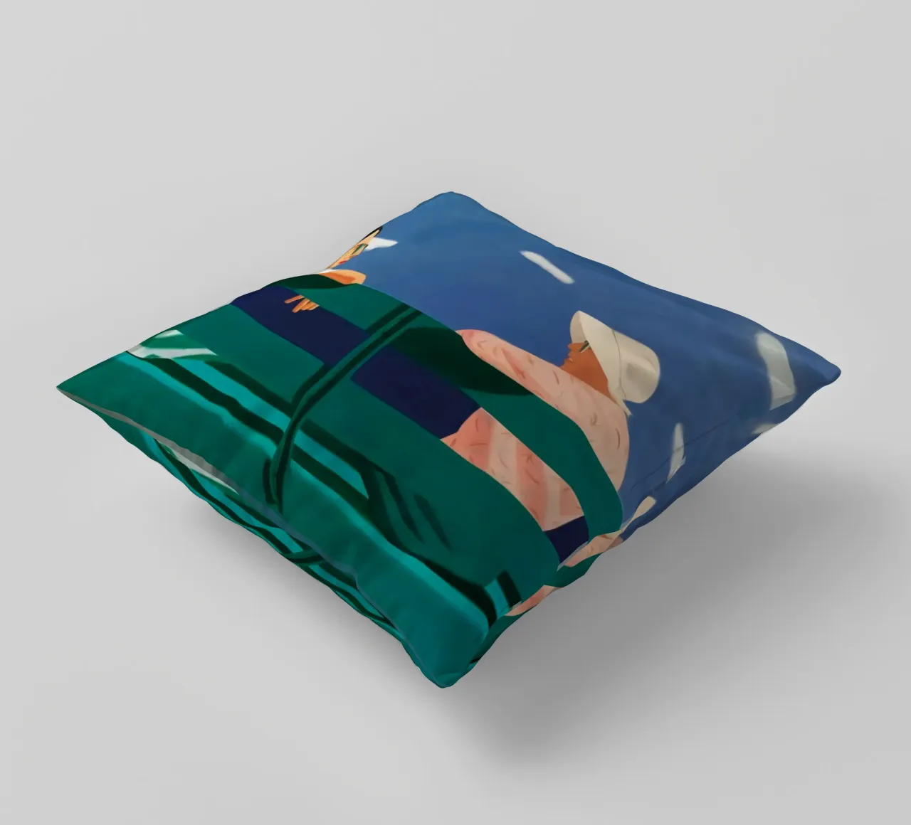Alex Katz Ada e Louise cuscino da Marcobarshop