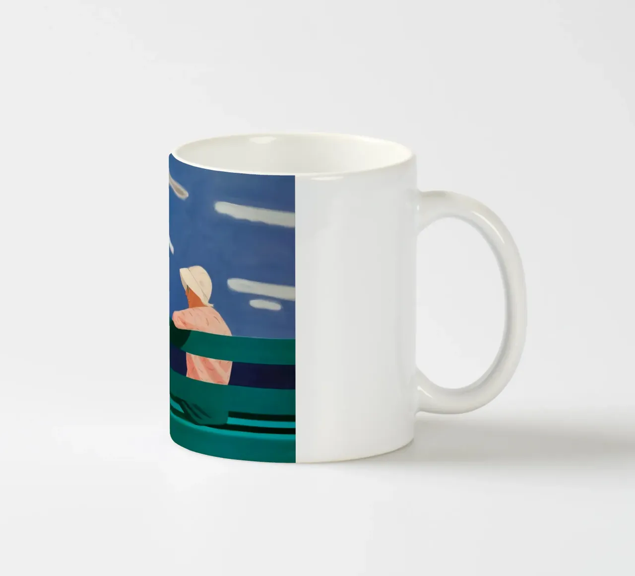 Alex Katz Ada e Louise tazza in ceramica da Marcobarshop