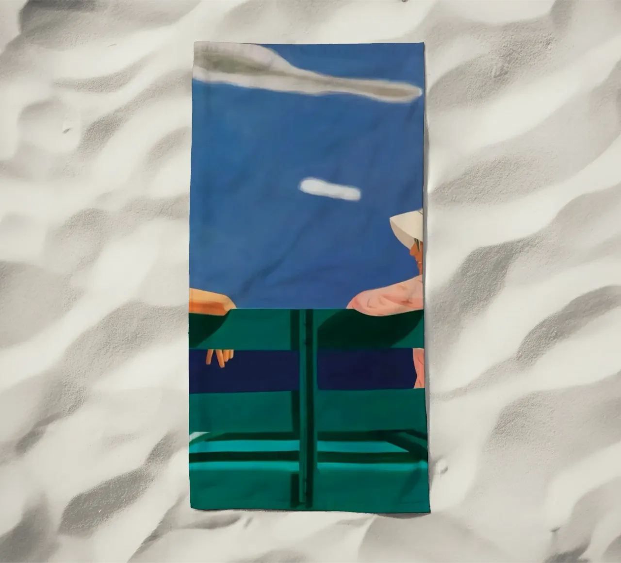 Alex Katz Ada e Louise telo mare da Marcobarshop
