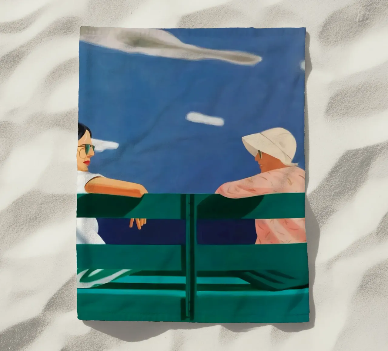 Alex Katz Ada e Louise telo mare da Marcobarshop