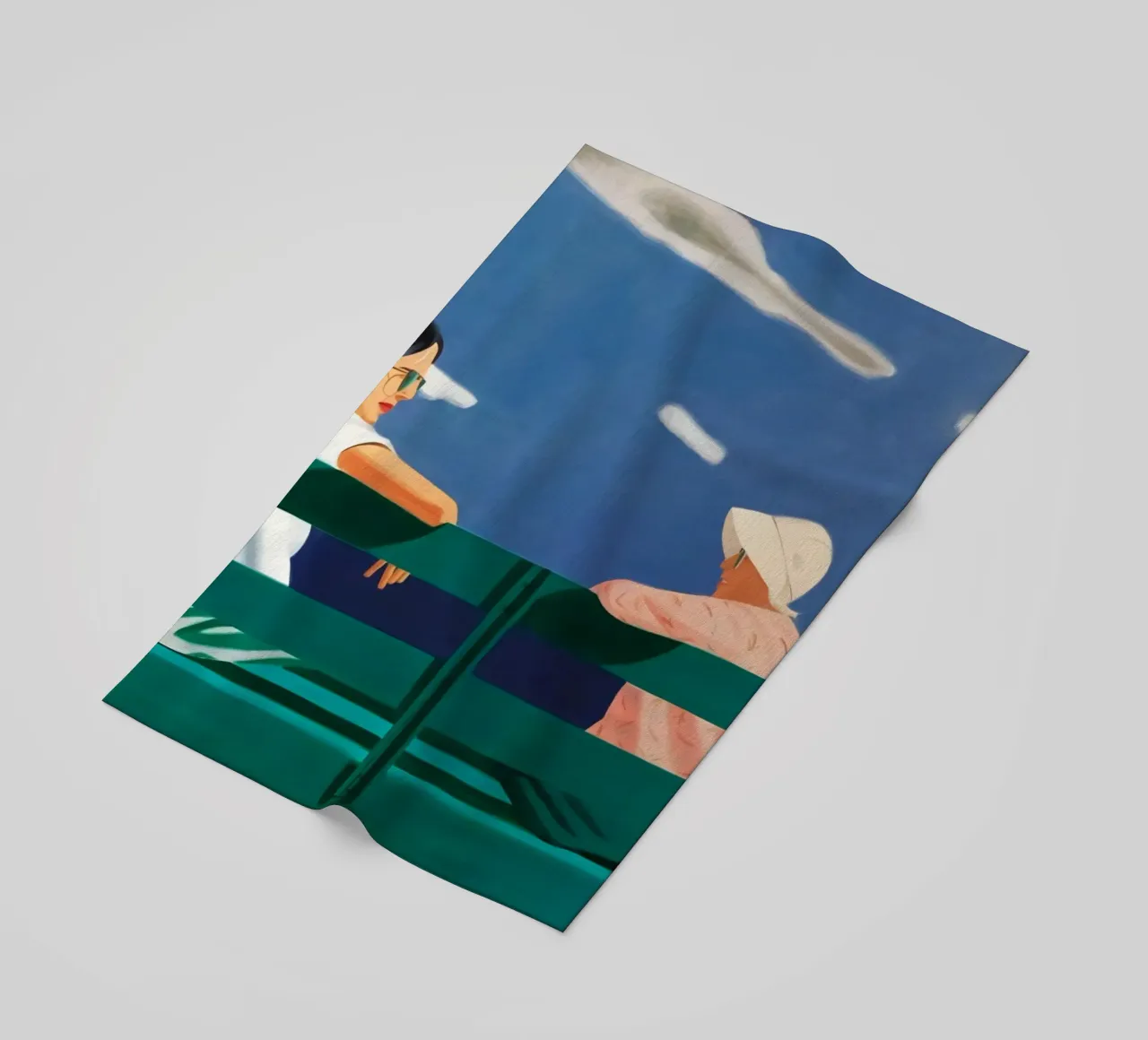 Alex Katz Ada e Louise telo mare da Marcobarshop