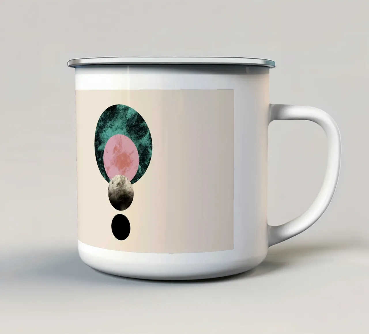 New Moon tazza in smalto da cafelab