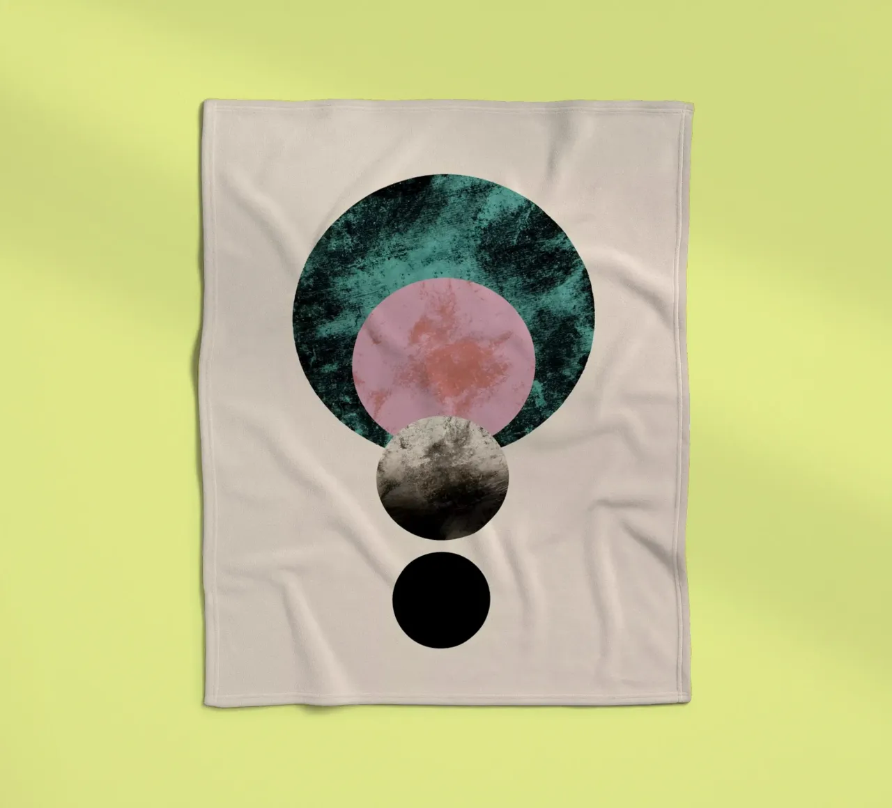New Moon fleece blanket by cafelab