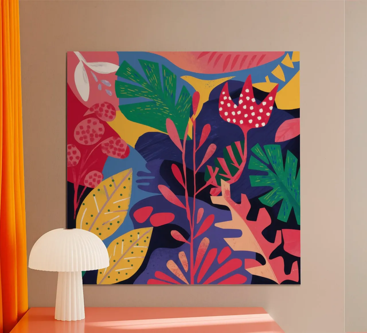 Il pavimento della foresta incantata poster da Wish Studio