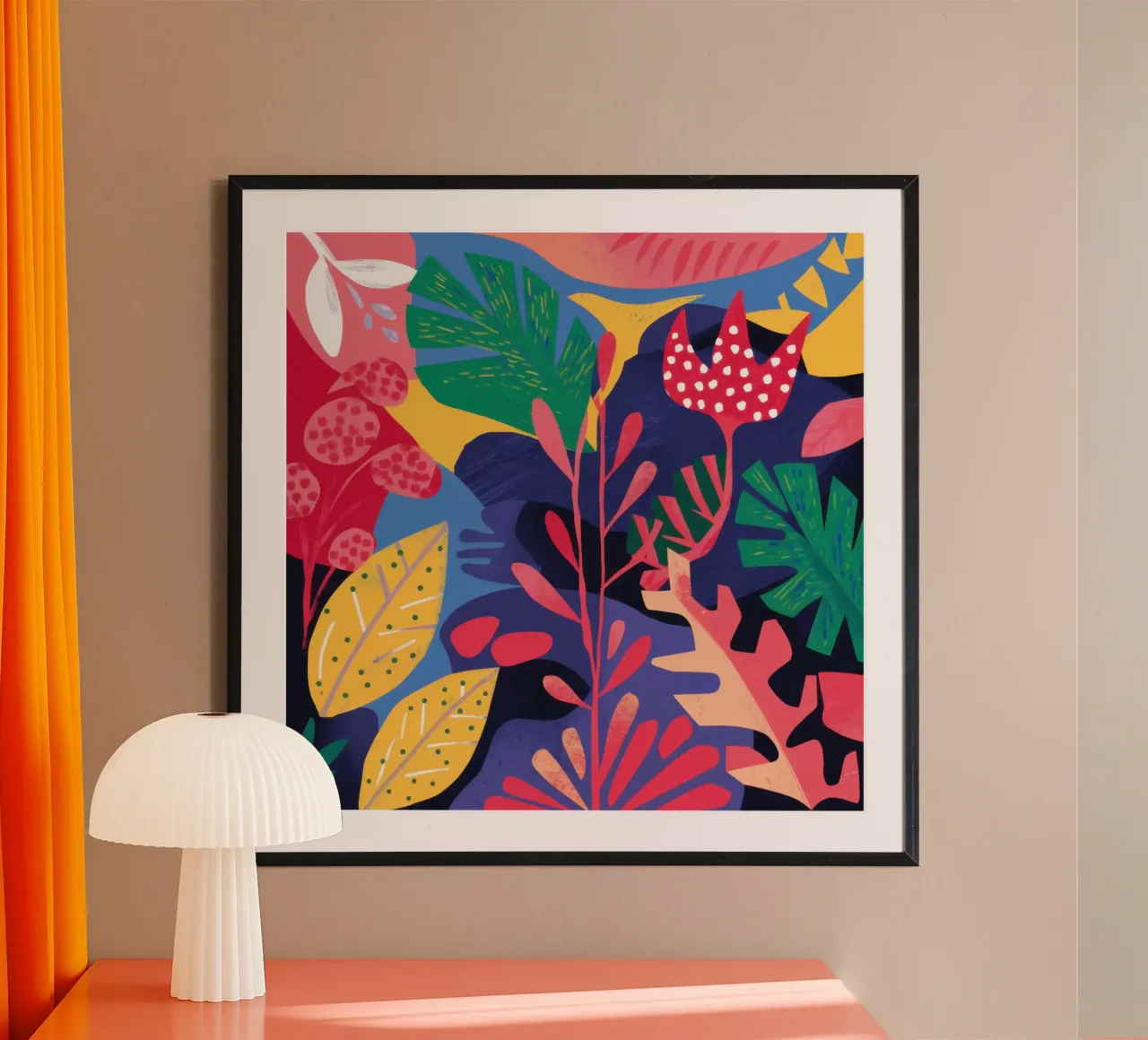 Il pavimento della foresta incantata poster da Wish Studio