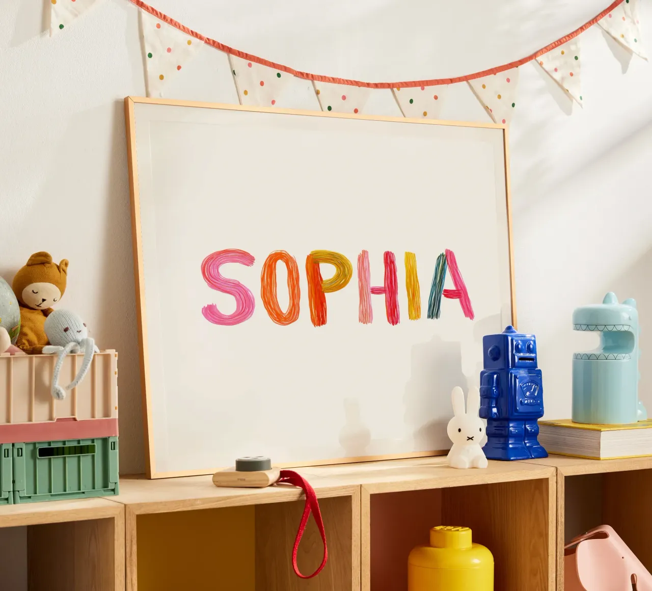 Sophia poster con telaio in plastica da Giggly Colors