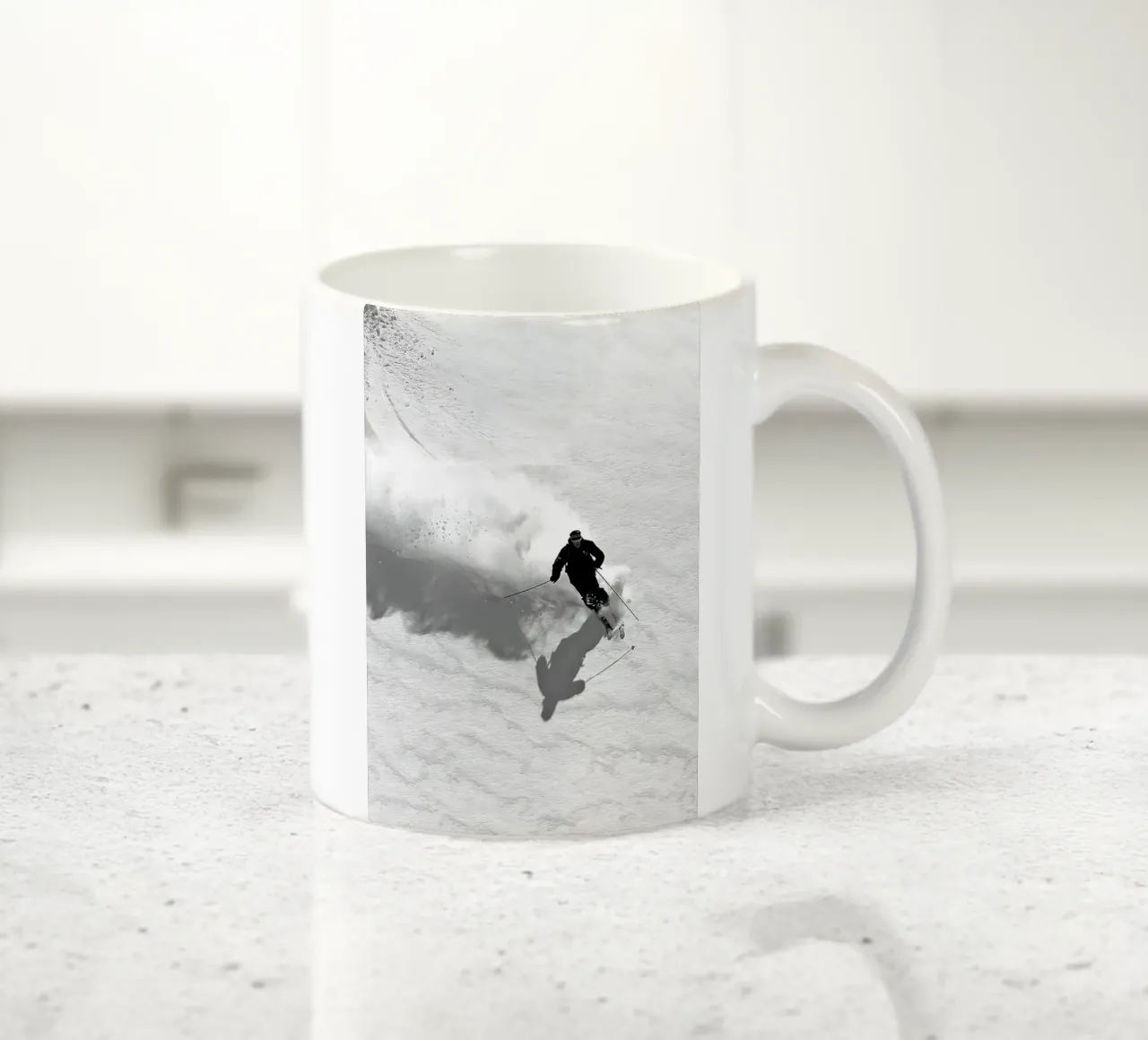 Sci di discesa tazza in ceramica da World of Pearce