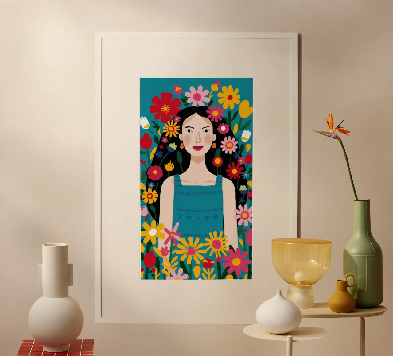 Serenata della ragazza dei fiori poster da Wish Studio