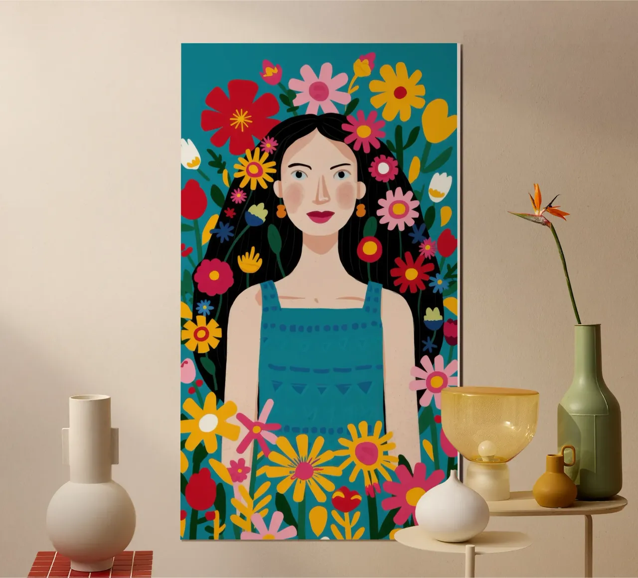 Serenata della ragazza dei fiori poster da Wish Studio