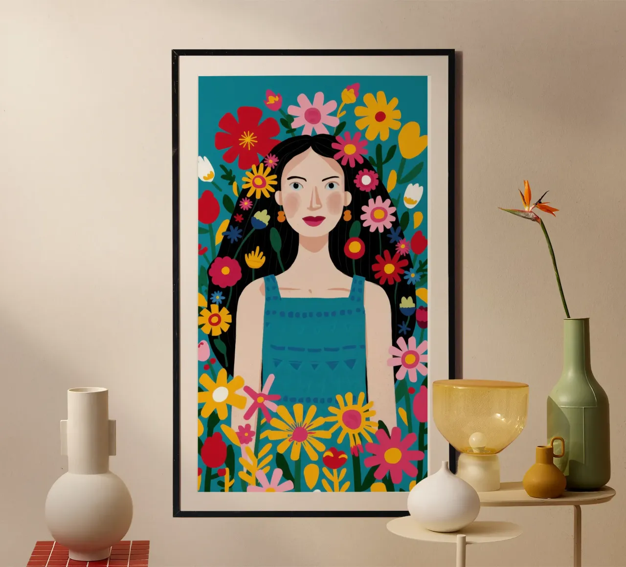 Serenata della ragazza dei fiori poster da Wish Studio