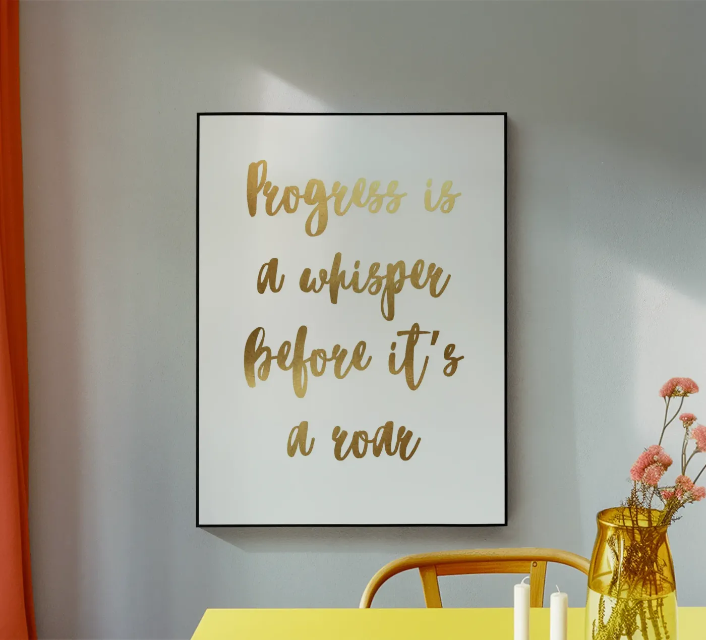 Progress plexiglas de PinkCandyWalls