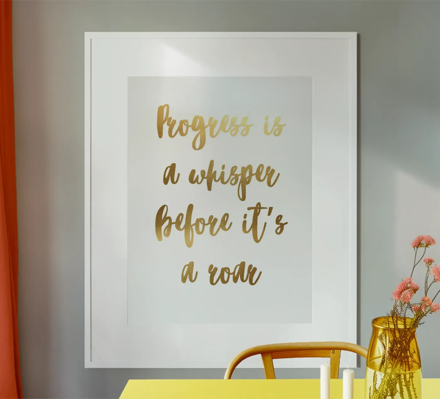 Progress hahnemühle van PinkCandyWalls