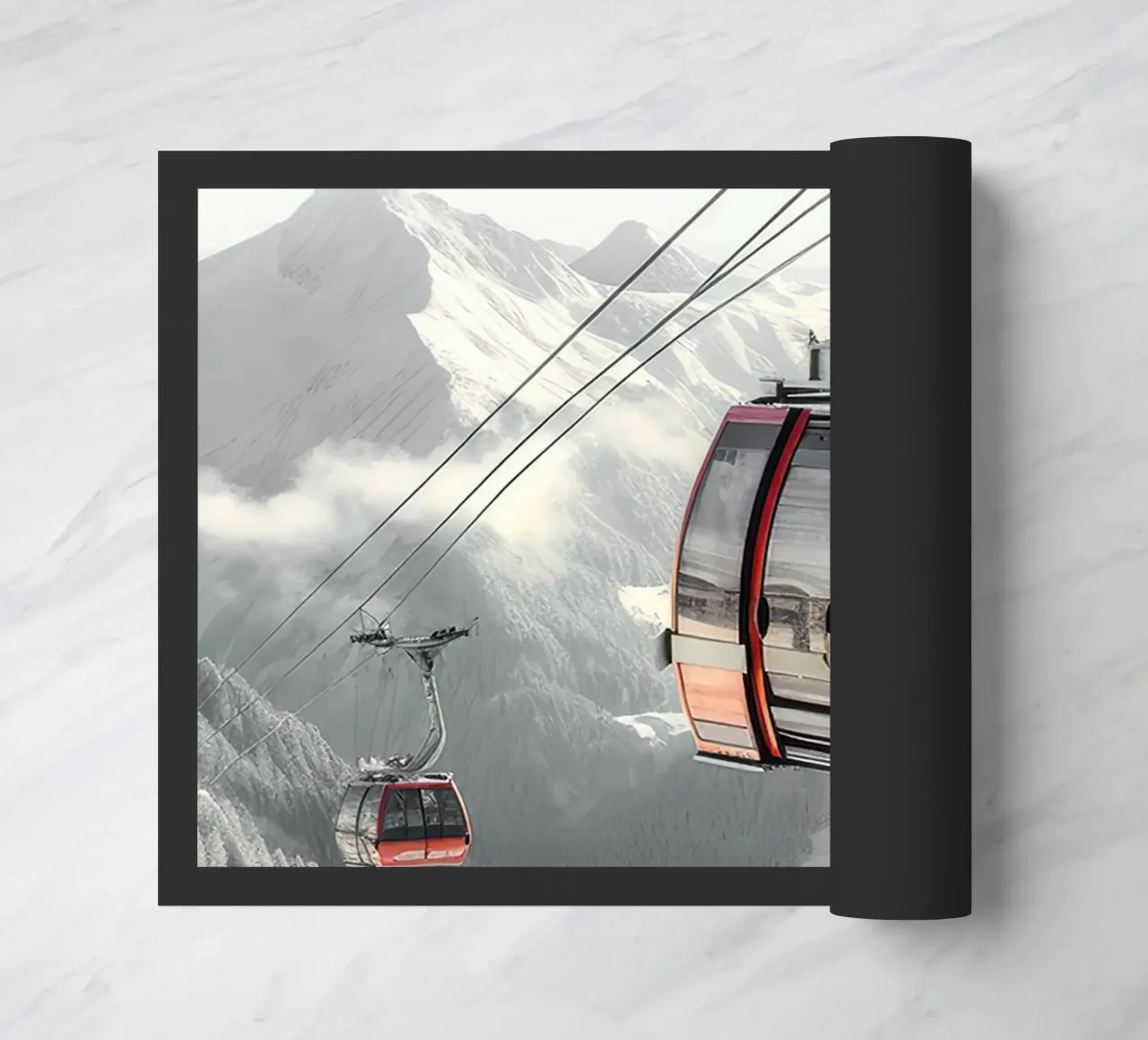 Gondellift deurmat van World of Pearce