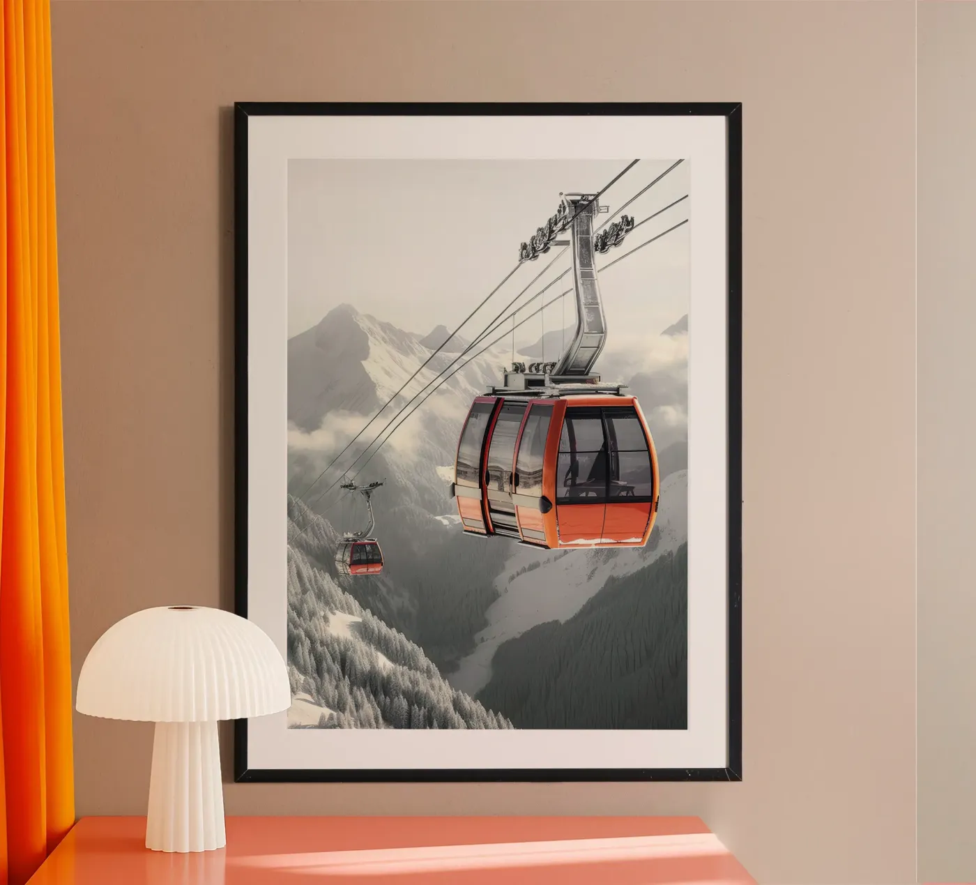 Gondellift poster van World of Pearce