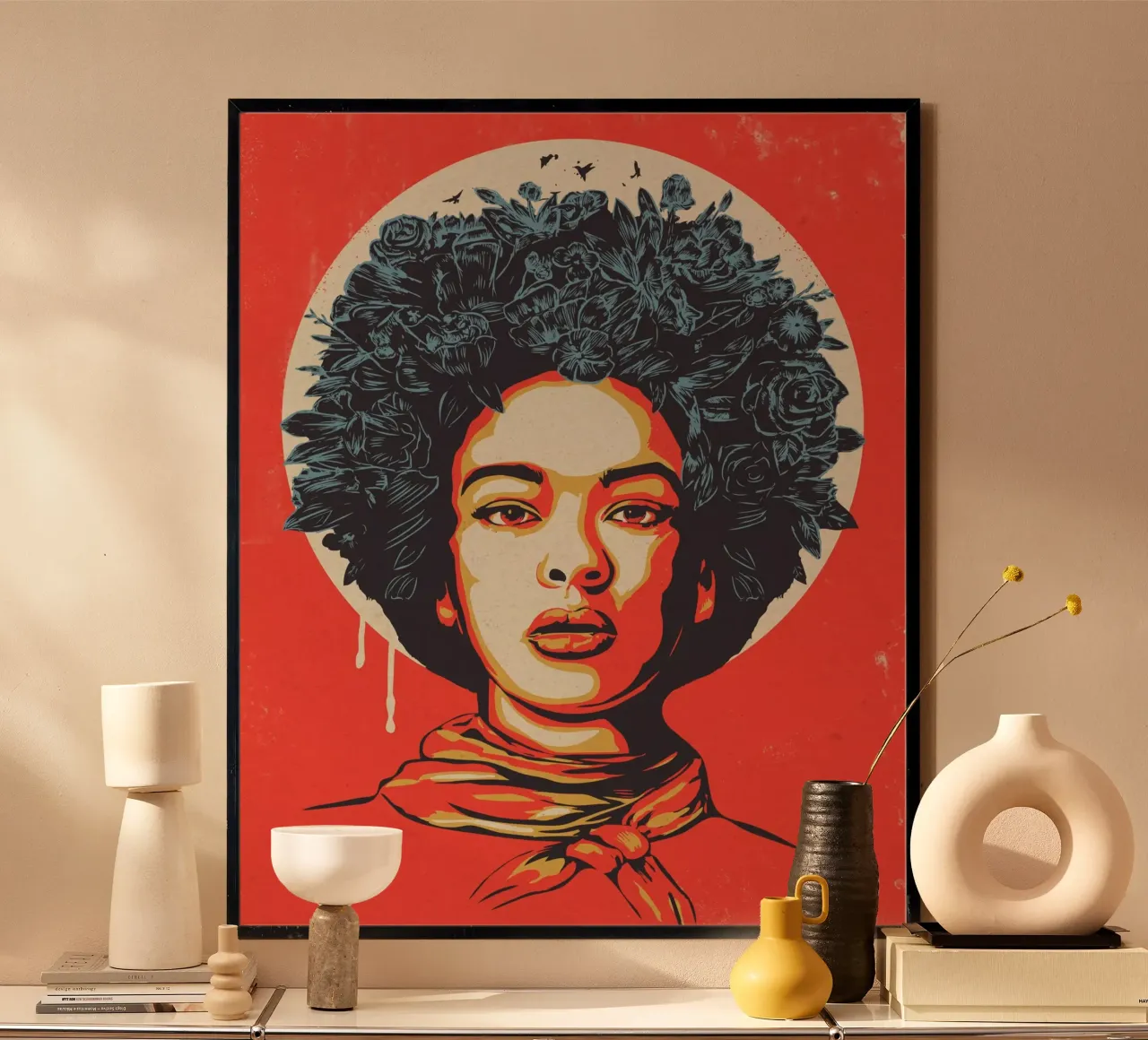 Flower Power poster da Balazs Solti