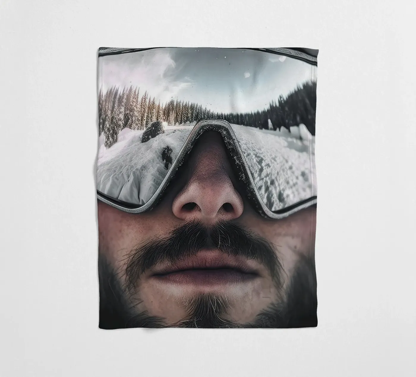 Ski Goggles fleecedeken van World of Pearce